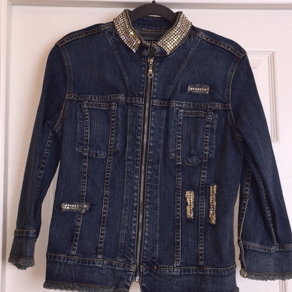 Allen B denim jacket by Allen Schwartz